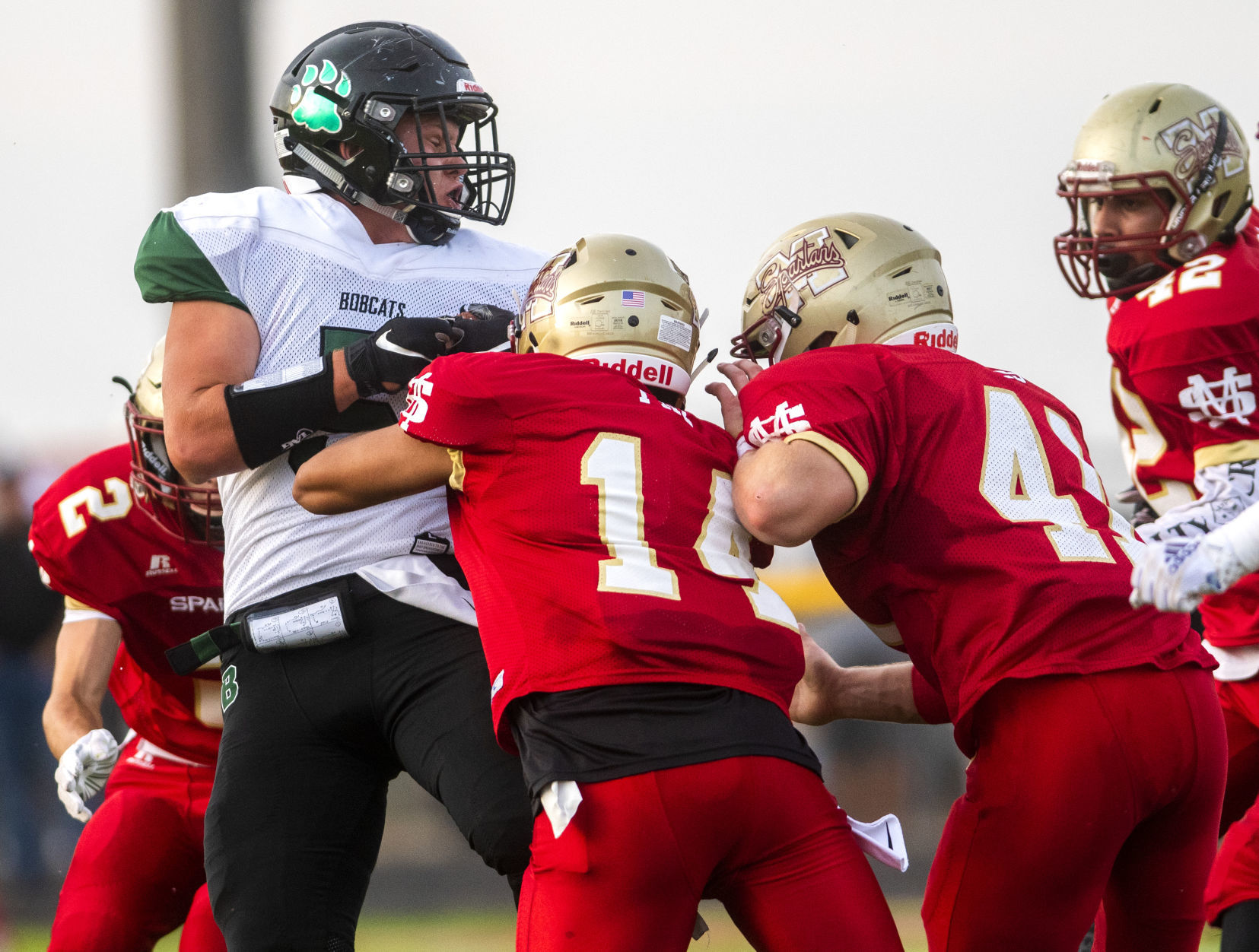 Minico vs Burley football